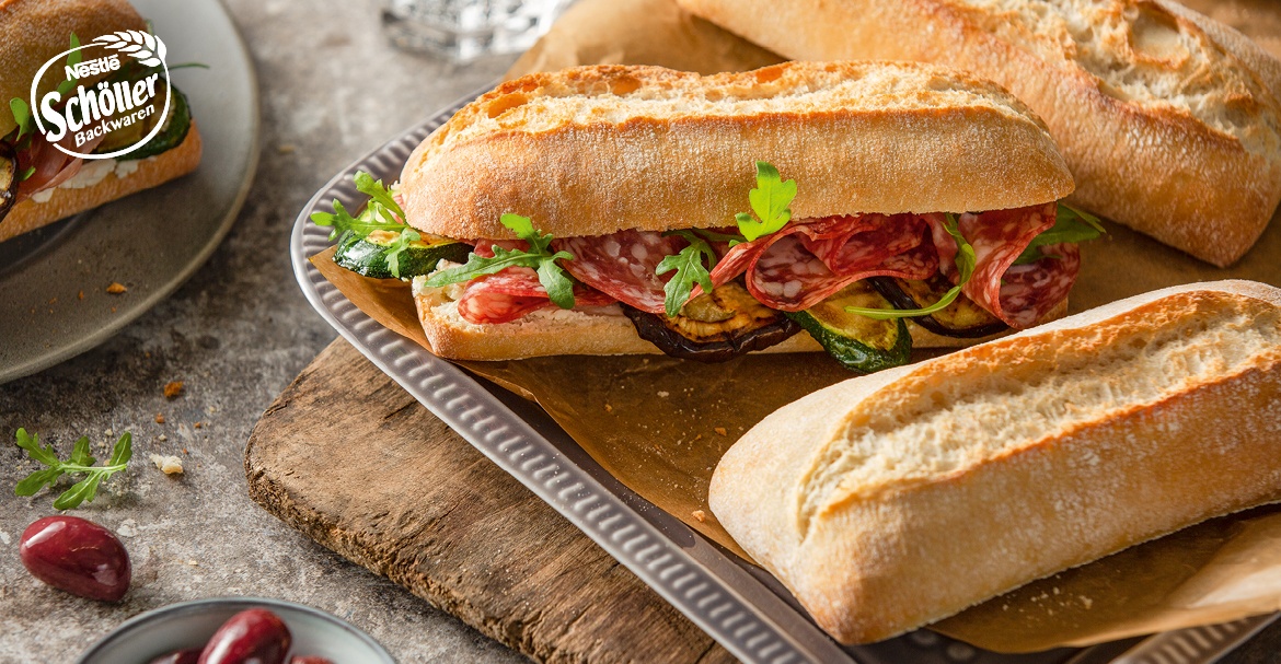 Rezept Ciabatta Belegt