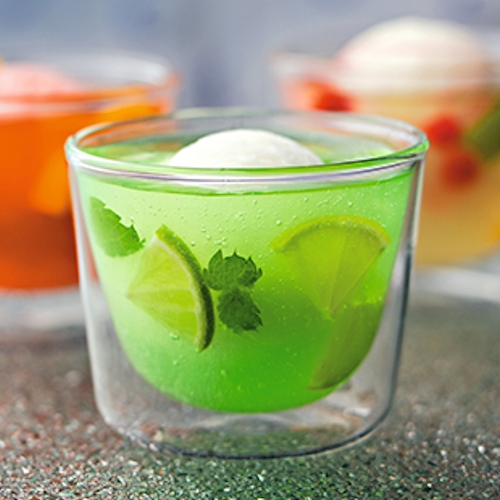 Eisdrink Citronensorbet