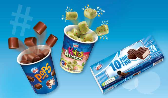 Eisformate zum Teilen