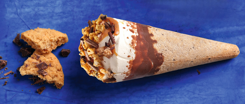 Extrême Cookie Cone Vanille & Karamell