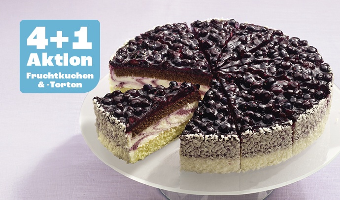 4+1 Kuchen-Aktion