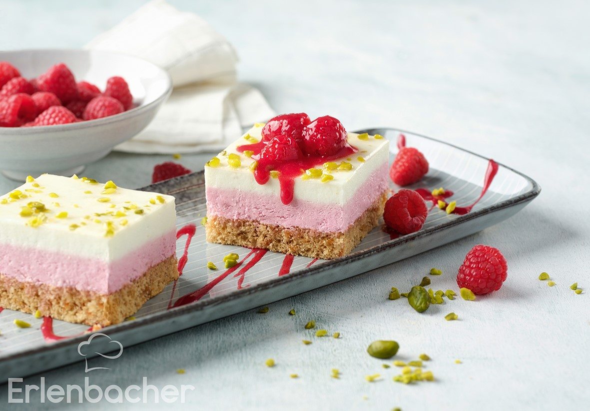 Himbeer-Limetten-Schnitte