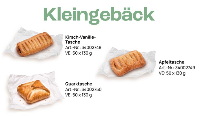 Kleingebäck Neuheiten 2026