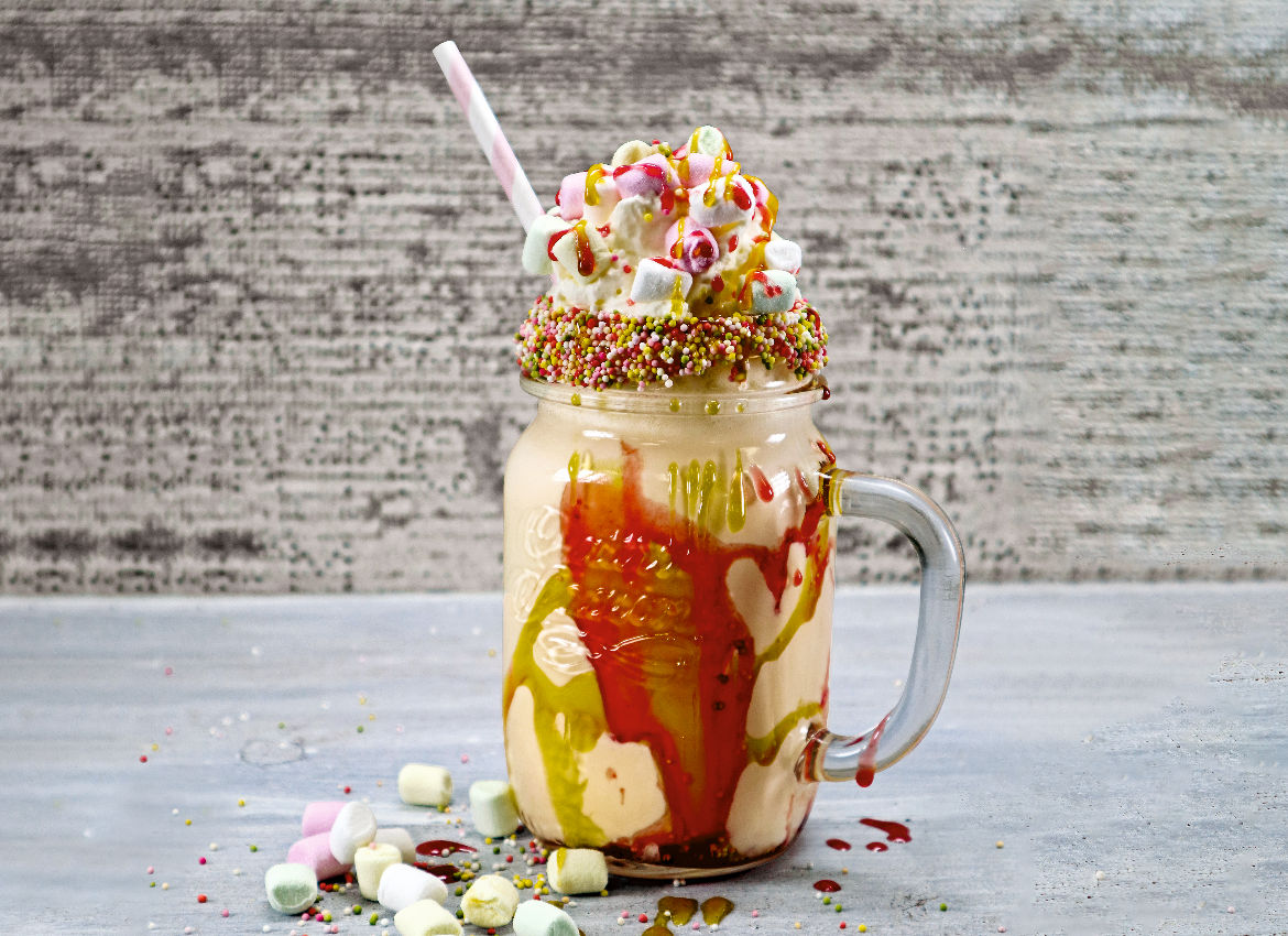 Freaky  shakes mit MÖVENPICK Eis