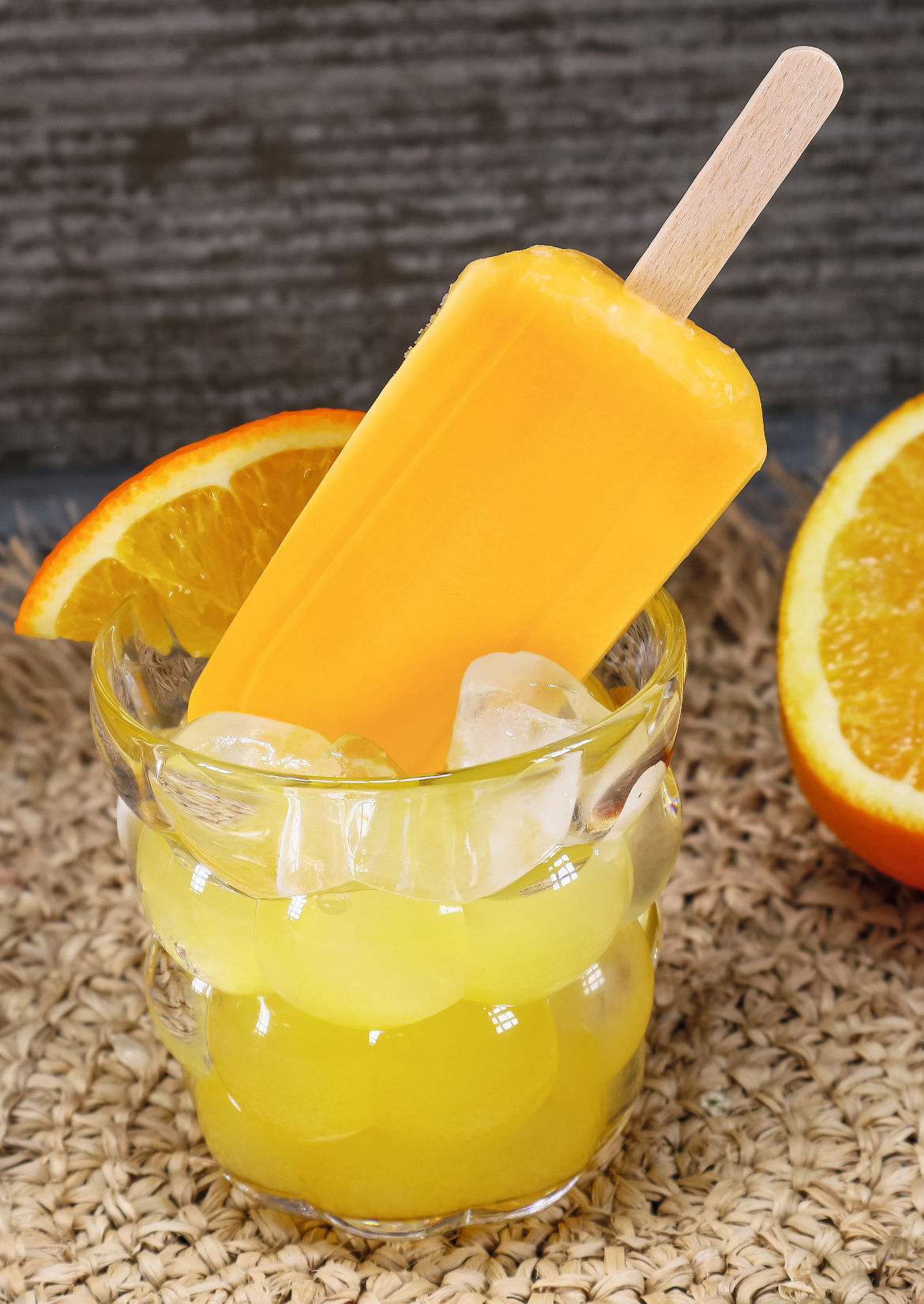 Rezept: Saft mit Eis