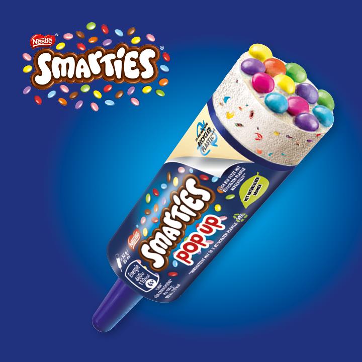 SMARTIES Pop up FRONERI Schöller