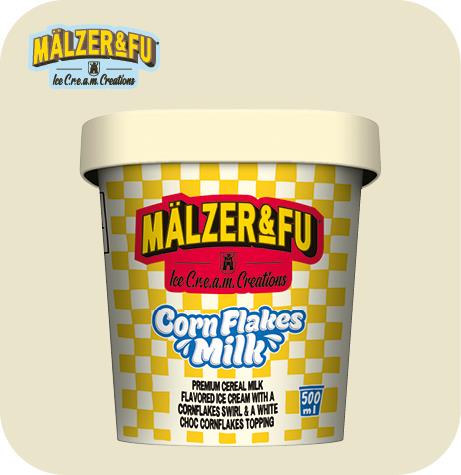 MÄLZER&FU Cornflakes Milk