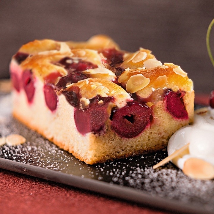 Kirsch Pudding Schnitte Vorgeschnitten Froneri Scholler