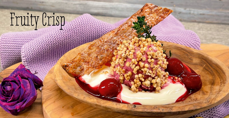 Veganes Moevenpick Rezept Fruity Crisp